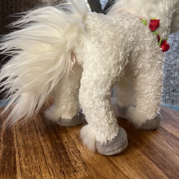 Vintage Christmas TY “Hollyhorse” with Tag - Picture 5 of 8